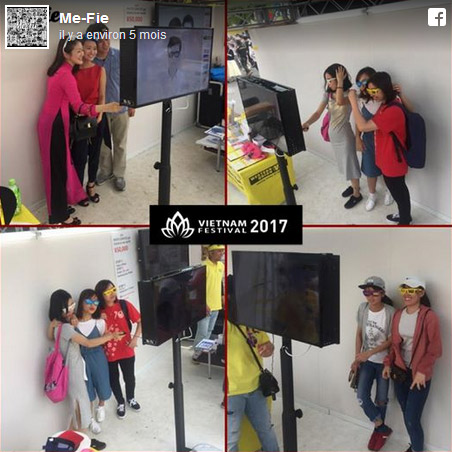 Galerie borne photo sur Facebook